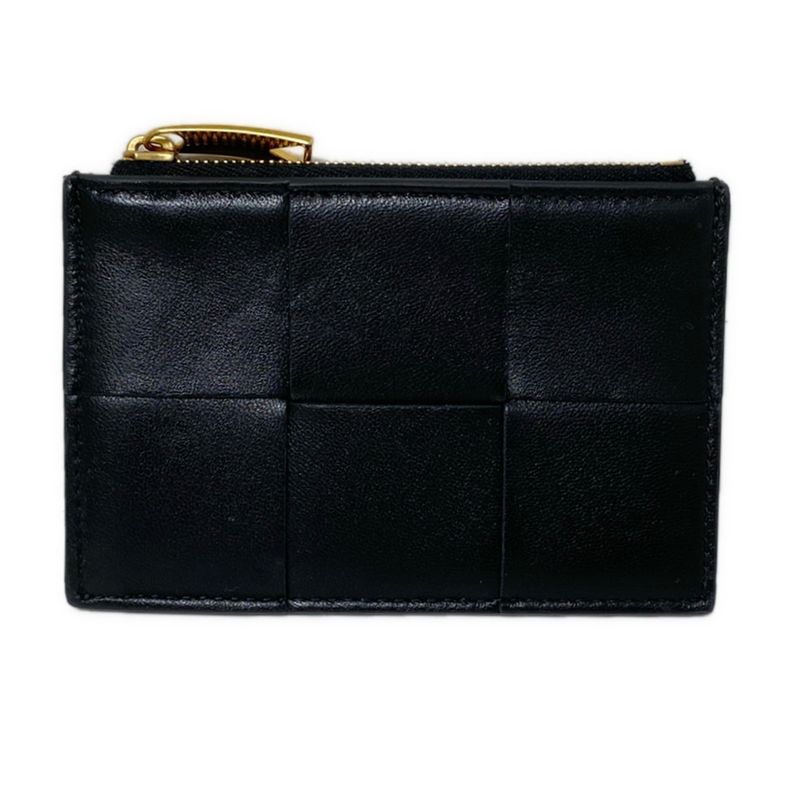 Bottega Veneta Coin Case Cassette Black Fragment Case Leather