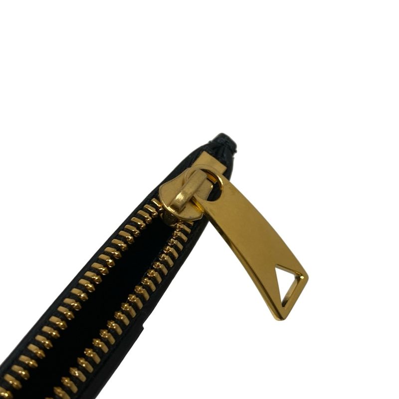 Bottega Veneta Coin Case Cassette Black Fragment Case Leather