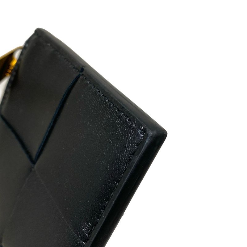 Bottega Veneta Coin Case Cassette Black Fragment Case Leather
