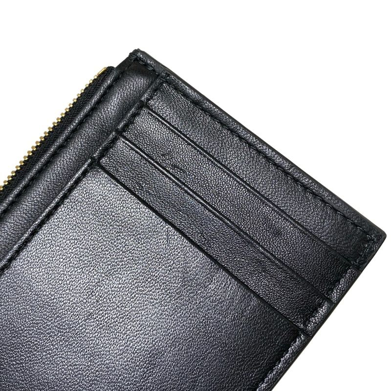 Bottega Veneta Coin Case Cassette Black Fragment Case Leather