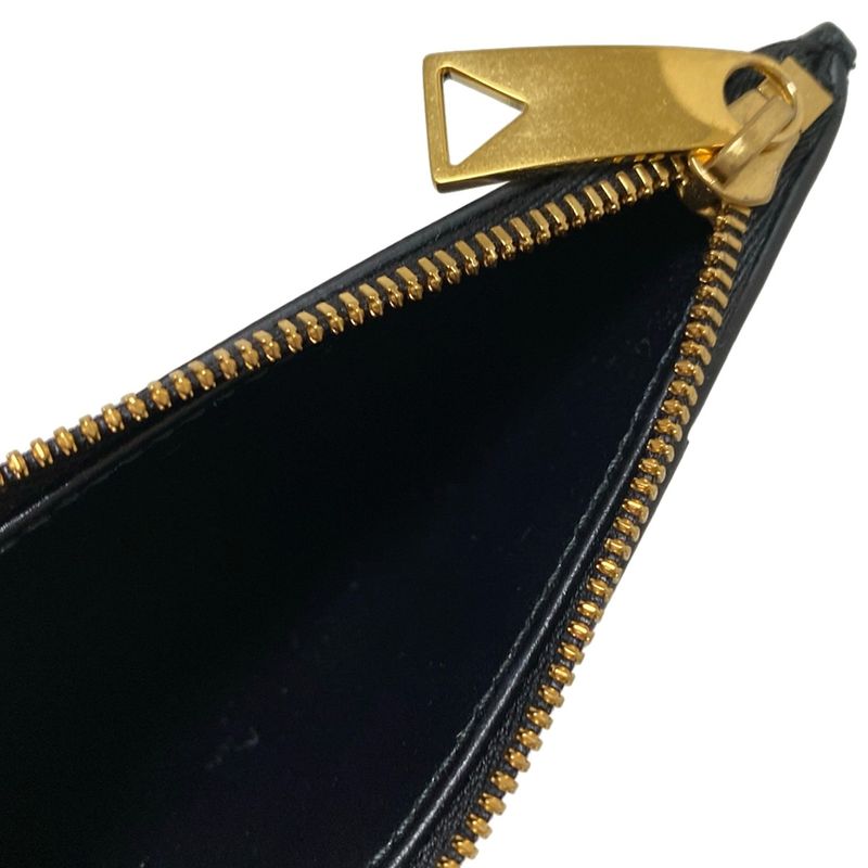 Bottega Veneta Coin Case Cassette Black Fragment Case Leather