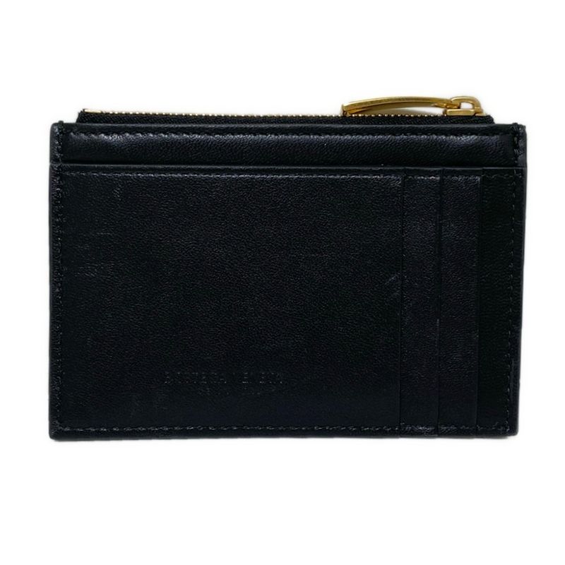 Bottega Veneta Coin Case Cassette Black Fragment Case Leather