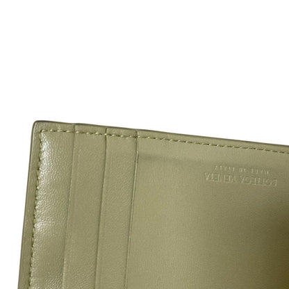 Bottega Veneta Coin Case Cassette Khaki Fragment Case Leather