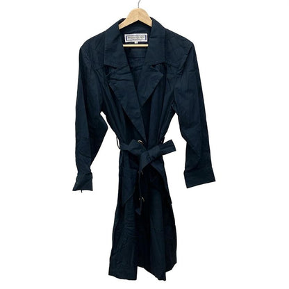 Yves Saint Laurent Coat Size M Women's - Navy Long Sleeve