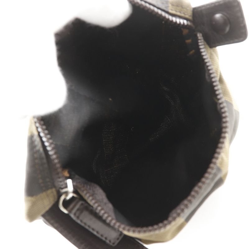 Fendi Pekan 2119 26540 099 Nylon Canvas Brown Women's Pouch