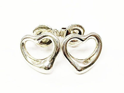 Tiffany & Co Tiffany & Co Open Heart Earrings Silver Aa 251212