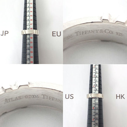 TIFFANY Tiffany & Co 925 Atlas Ring No 9 j113-8