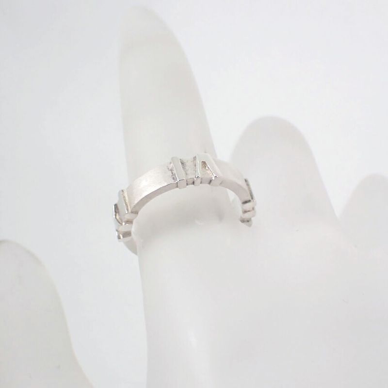 TIFFANY Tiffany & Co 925 Atlas Ring No 9 j113-8
