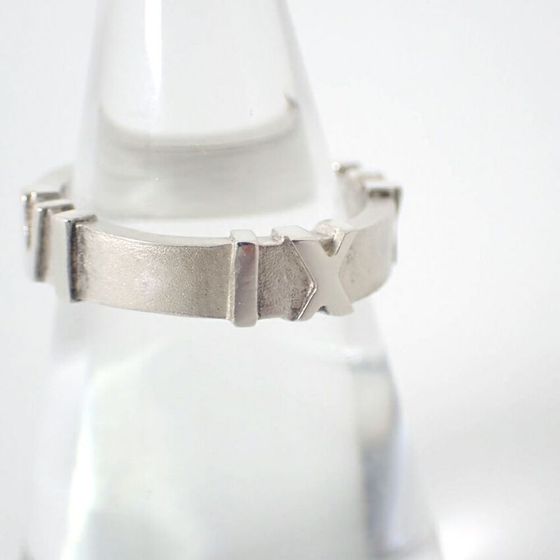 TIFFANY Tiffany & Co 925 Atlas Ring No 9 j113-8