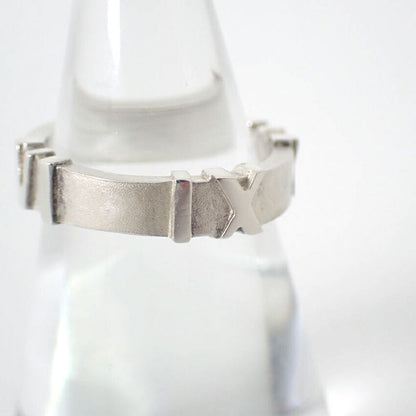 TIFFANY Tiffany & Co 925 Atlas Ring No 9 j113-8