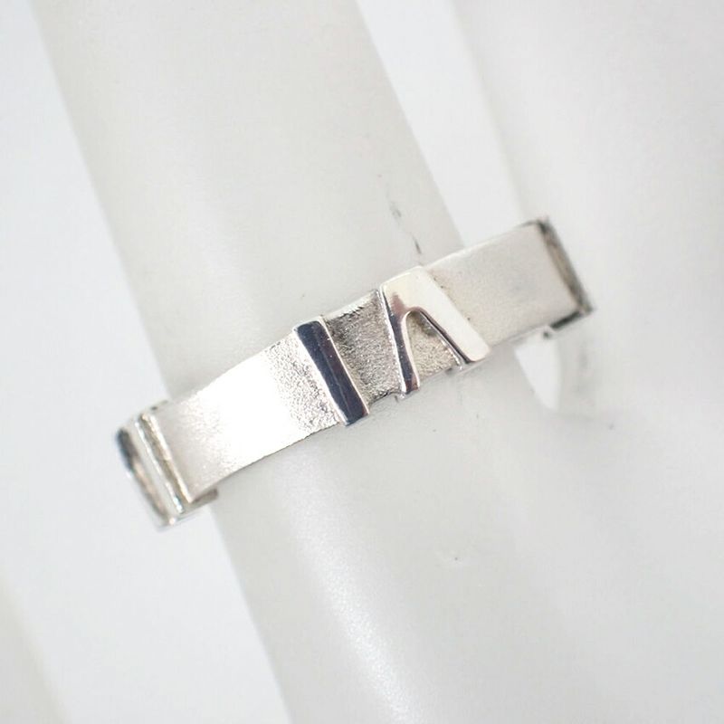 TIFFANY Tiffany & Co 925 Atlas Ring No 9 j113-8