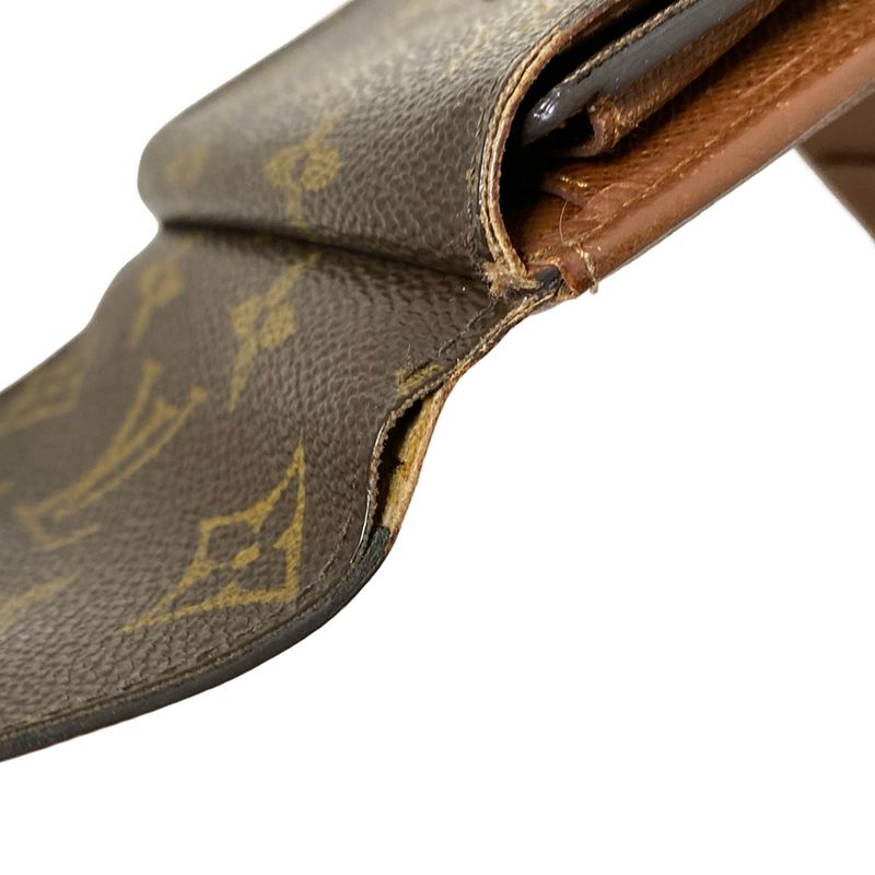 Louis Vuitton W Hook Wallet Monogram Portomonebier Carto Cles Di M61652