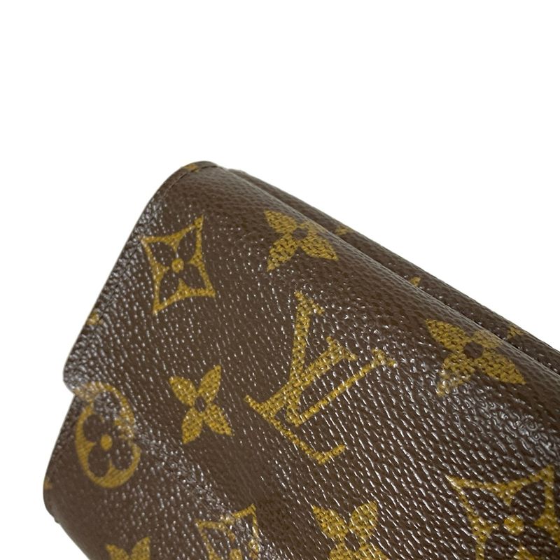 Louis Vuitton W Hook Wallet Monogram Portomonebier Carto Cles Di M61652