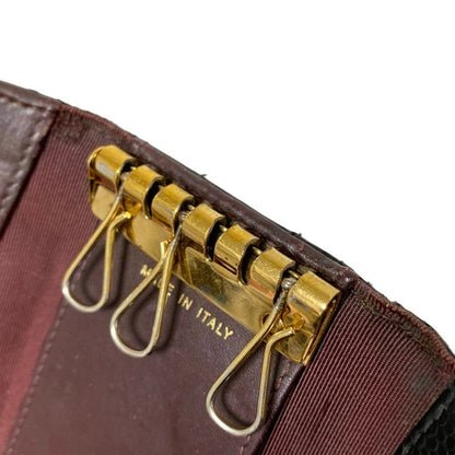 Chanel Key Case Matelasse A31503 Black 6 Hooks Coco Mark Gold Hardware