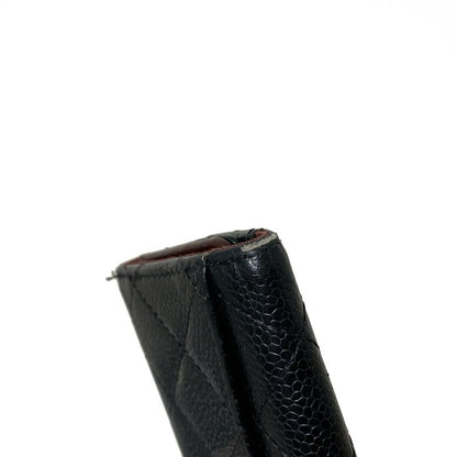 Chanel Key Case Matelasse A31503 Black 6 Hooks Coco Mark Gold Hardware