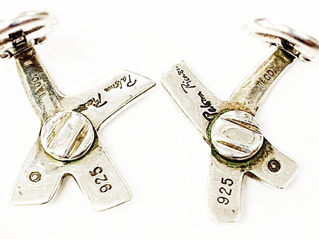 Tiffany & Co Tiffany & Co Graffiti X Earring Silver Aa 251212