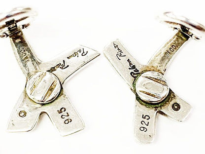 Tiffany & Co Tiffany & Co Graffiti X Earring Silver Aa 251212