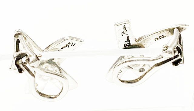 Tiffany & Co Tiffany & Co Graffiti X Earring Silver Aa 251212