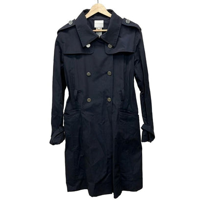 Celine Coat Size 40 M Women's - Dark Navy Long Sleeve Spring Autumn