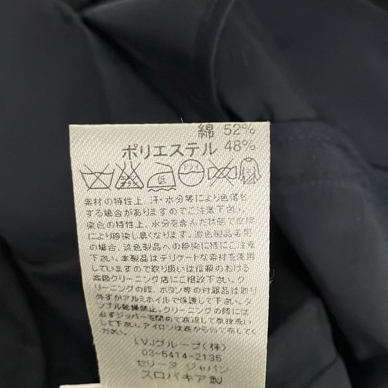 Celine Coat Size 40 M Women's - Dark Navy Long Sleeve Spring Autumn