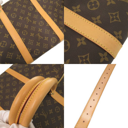 Louis Vuitton Keepall Bandouliere 60 Monogram M41412 Brown Boston Bag LV 0950