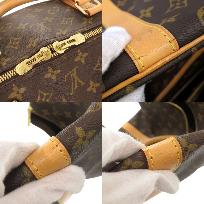 Louis Vuitton Keepall Bandouliere 60 Monogram M41412 Brown Boston Bag LV 0950
