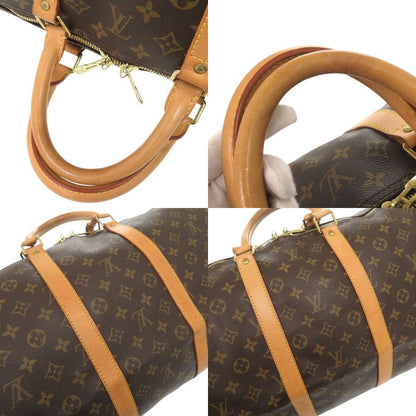 Louis Vuitton Keepall Bandouliere 55 Monogram M41414 Brown Boston Bag LV 0951