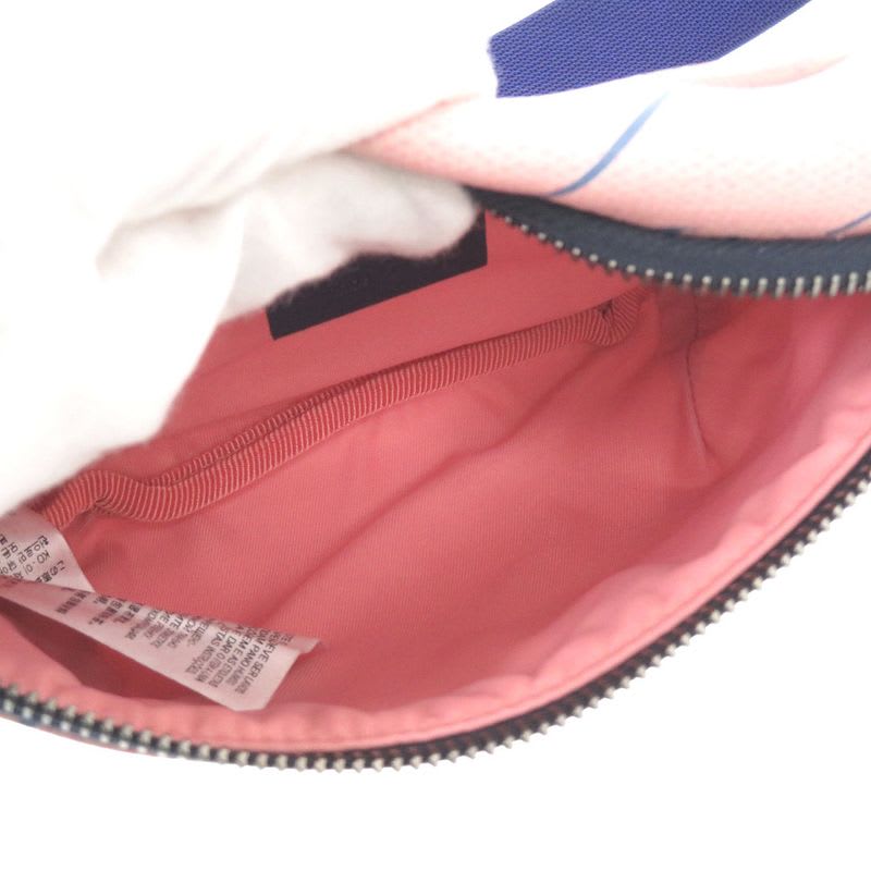 Gucci Children the Jetsons Waist Bag Leather Pink Blue Body 1999