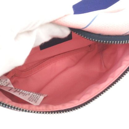 Gucci Children the Jetsons Waist Bag Leather Pink Blue Body 1999