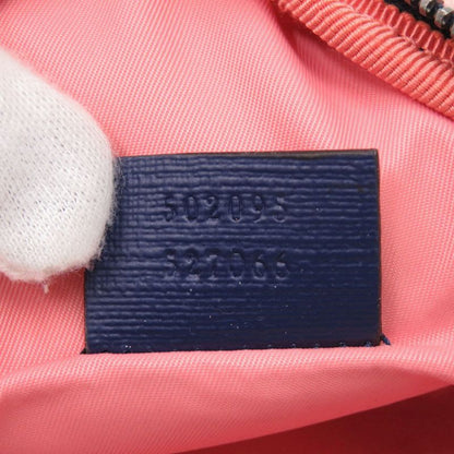 Gucci Children the Jetsons Waist Bag Leather Pink Blue Body 1999