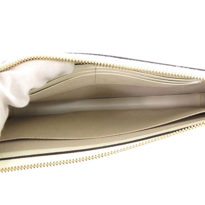 Gucci Liberty Collaboration Floral Pattern 636252 Leather White Light Blue