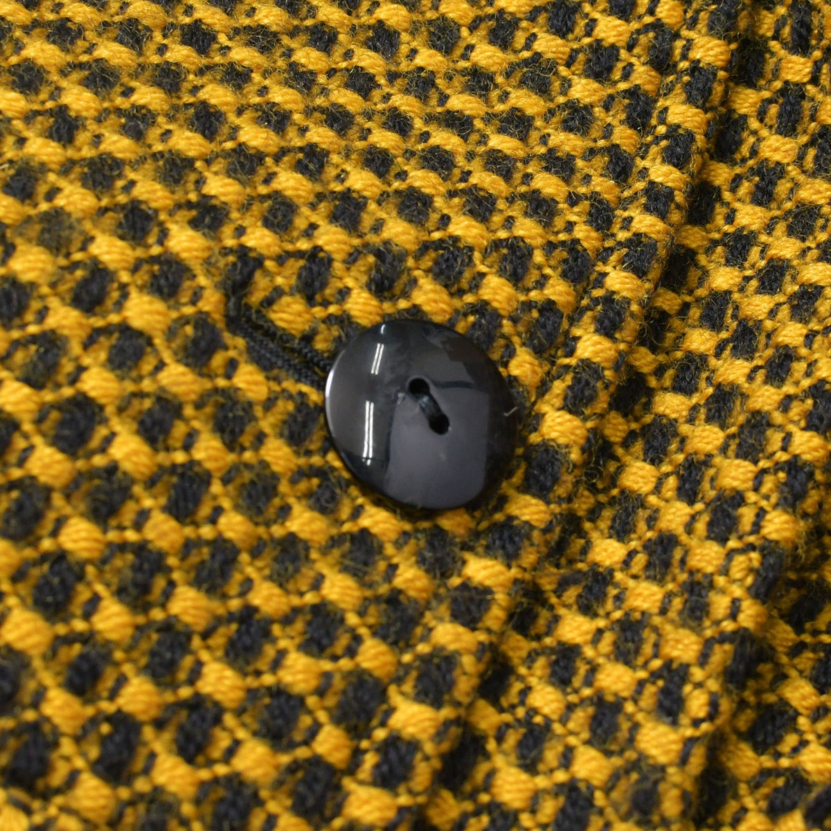 Dior All Over Print Set Yellow Black Wool Nylon Cupro — view 5