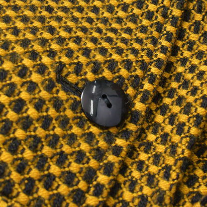 Dior All Over Print Set Yellow Black Wool Nylon Cupro — view 5