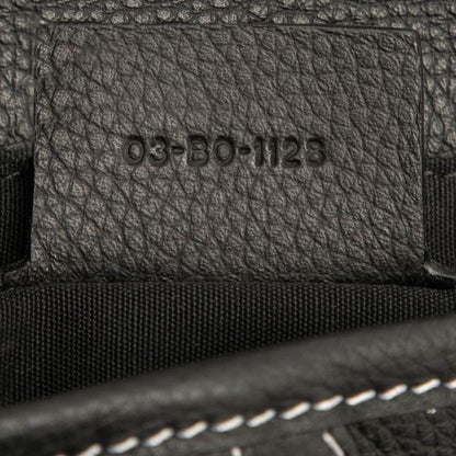 Dior Saddle Bag Crossbody Shoulder Bag Black Leather Women's Dior