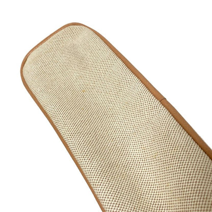 Hermes Pouch Bolide Pouch 25 Beige X Light Brown Leather