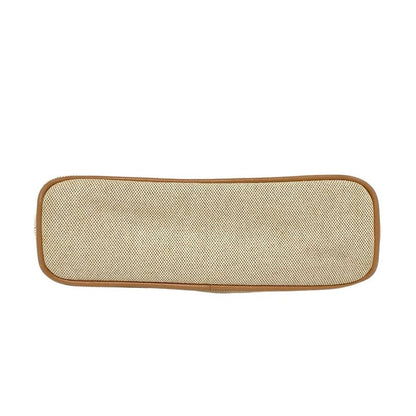 Hermes Pouch Bolide Pouch 25 Beige X Light Brown Leather