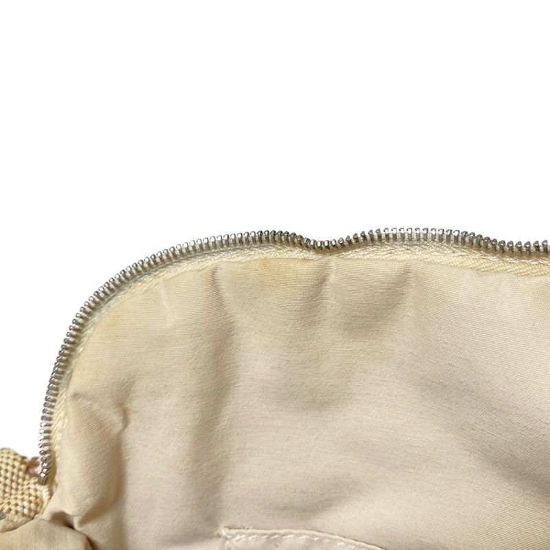 Hermes Pouch Bolide Pouch 25 Beige X Light Brown Leather