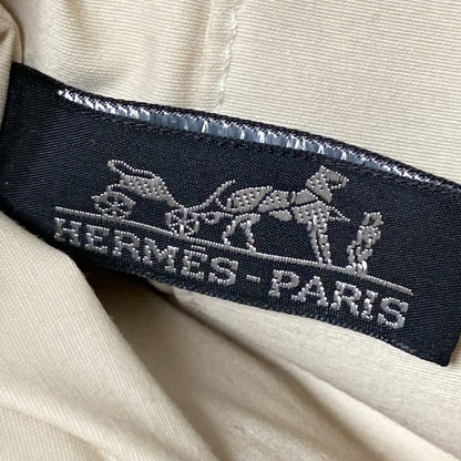 Hermes Pouch Bolide Pouch 25 Beige X Light Brown Leather