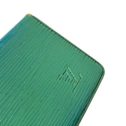 Louis Vuitton Pass Case Epi Porte 2 Carte Vertical M63204 Borneo Green Martier