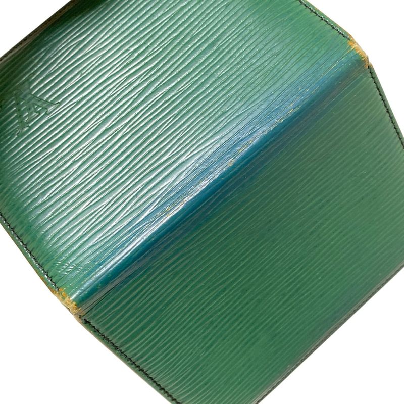 Louis Vuitton Pass Case Epi Porte 2 Carte Vertical M63204 Borneo Green Martier