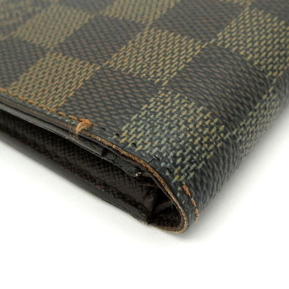 Louis Vuitton Bifold Wallet Damier Portefeuille Marco N61675 Ebene