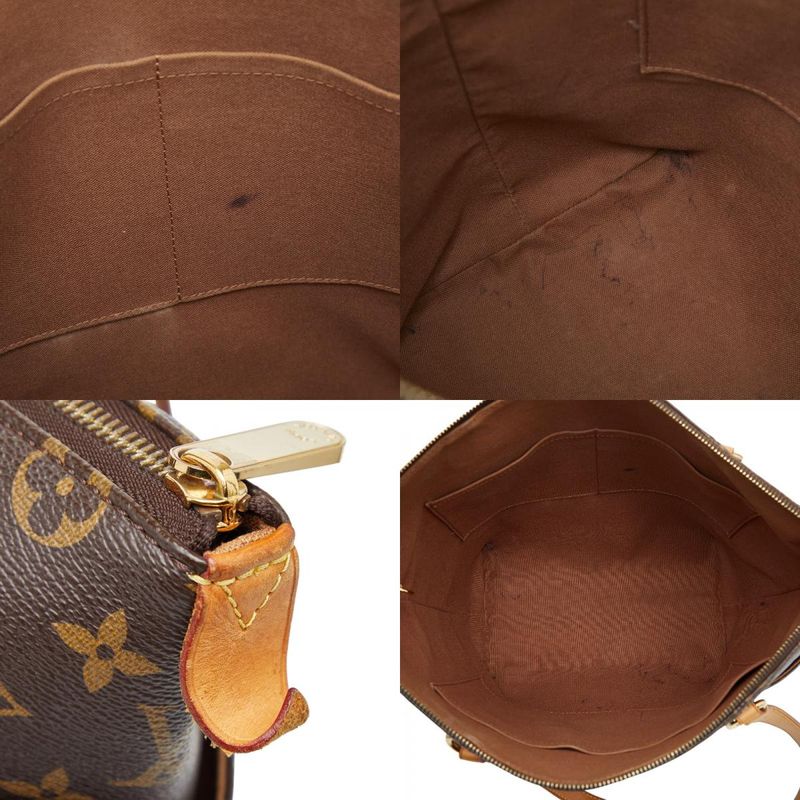 Louis Vuitton Monogram Totally MM Shoulder Bag Tote Bag M56689 Brown PVC