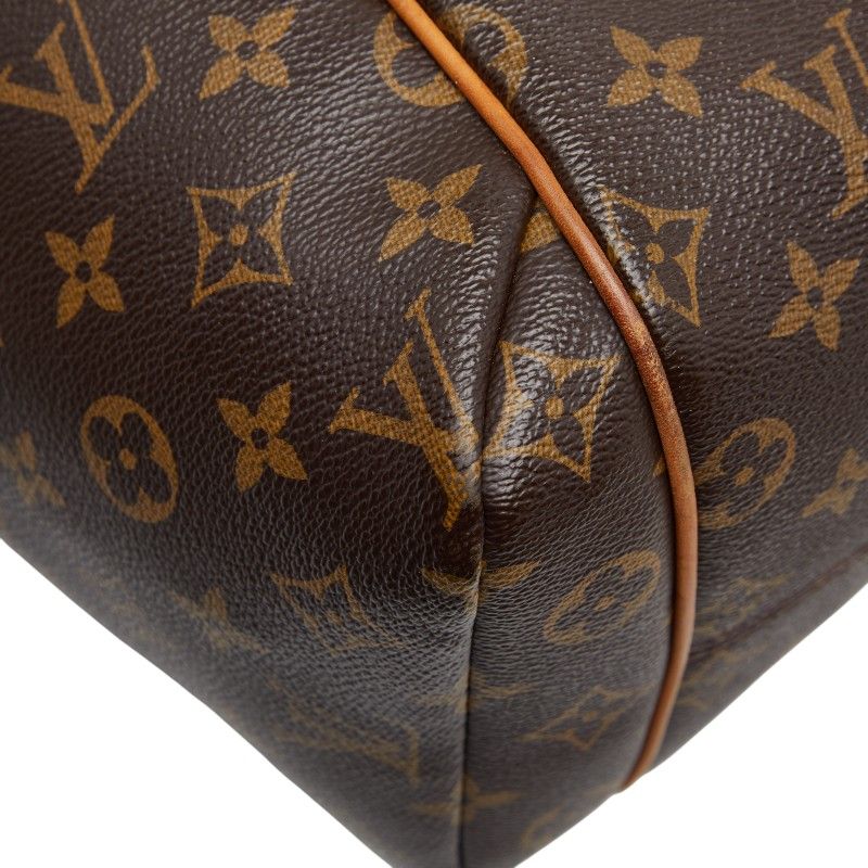 Louis Vuitton Monogram Totally MM Shoulder Bag Tote Bag M56689 Brown PVC