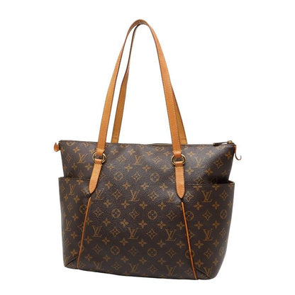 Louis Vuitton Monogram Totally MM Shoulder Bag Tote Bag M56689 Brown PVC