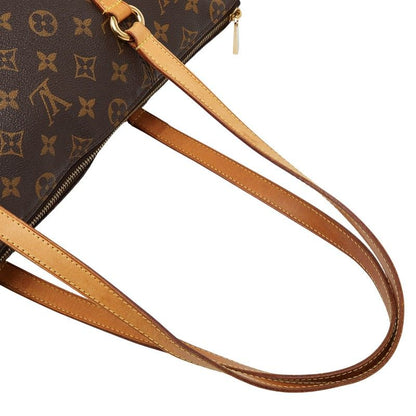 Louis Vuitton Monogram Totally MM Shoulder Bag Tote Bag M56689 Brown PVC