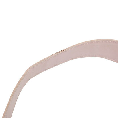 Chanel New Travel Line One Shoulder Bag Pink Nylon Leather Women's Chanel