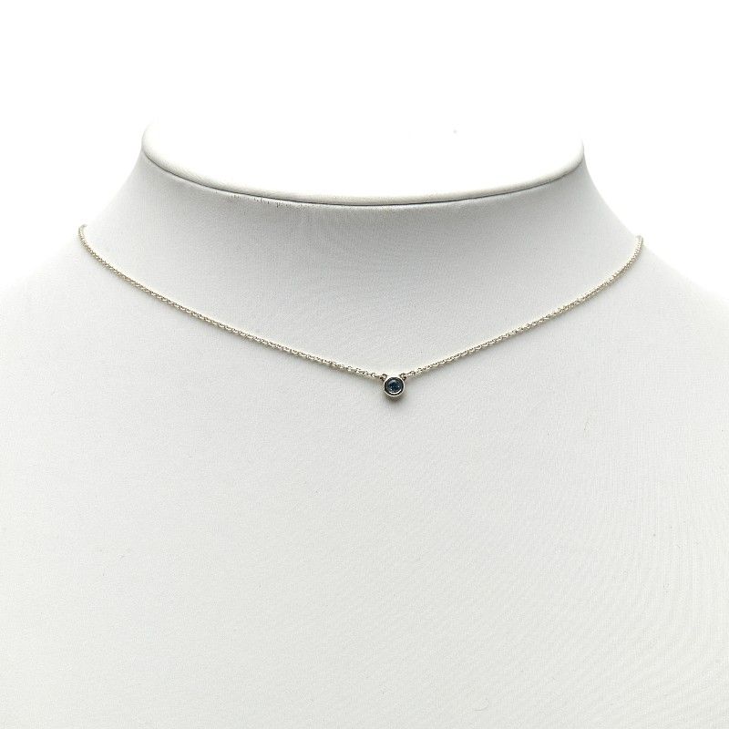 Tiffany & Co Elsa Peretti Color by the Yard Aquamarine Silver Blue Sv925 Silver