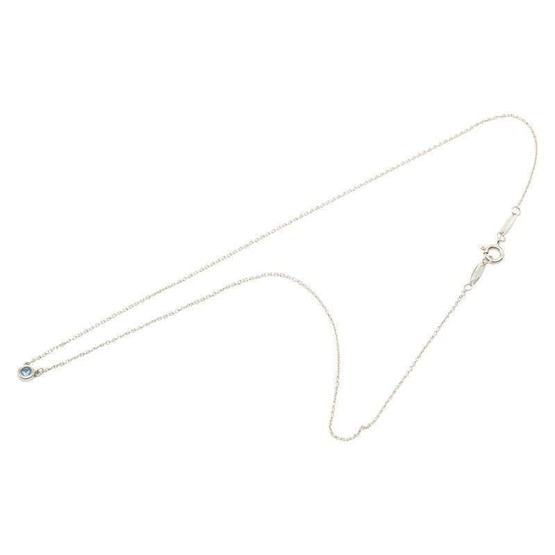 Tiffany & Co Elsa Peretti Color by the Yard Aquamarine Silver Blue Sv925 Silver