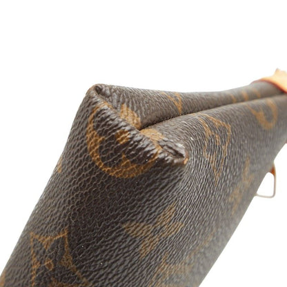 Louis Vuitton Monogram Mini Pochette Delightful Mini Bag Pouch M40309 Brown PVC