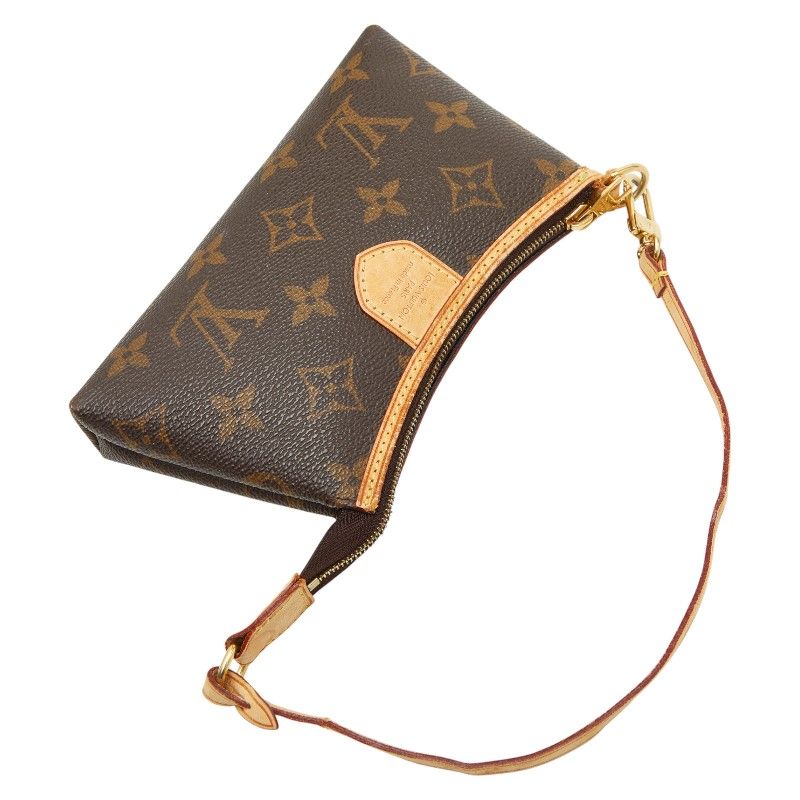 Louis Vuitton Monogram Mini Pochette Delightful Mini Bag Pouch M40309 Brown PVC